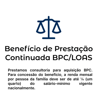 Prestamos consultoria para aquisição BPC. Para concessão do benefício, a renda mensal por pessoa da família deve ser de até ¼ (um quarto) do salário-mínimo vigente nacionalmente.